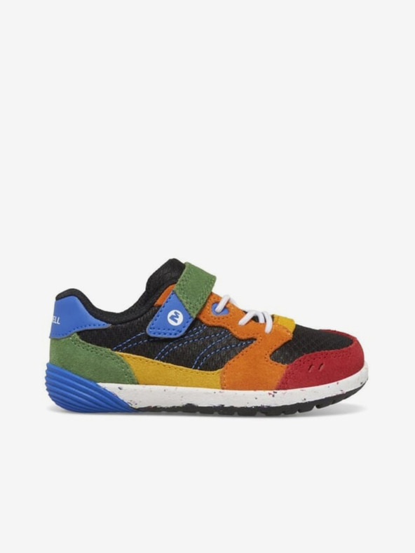 Merrell MERRELL Bare Steps® A83 červené a modré detské tenisky