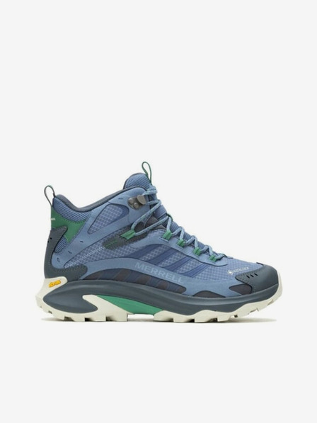 Merrell Modré pánske členkové outdoorové tenisky MERRELL Moab Speed 2 Mid GTX