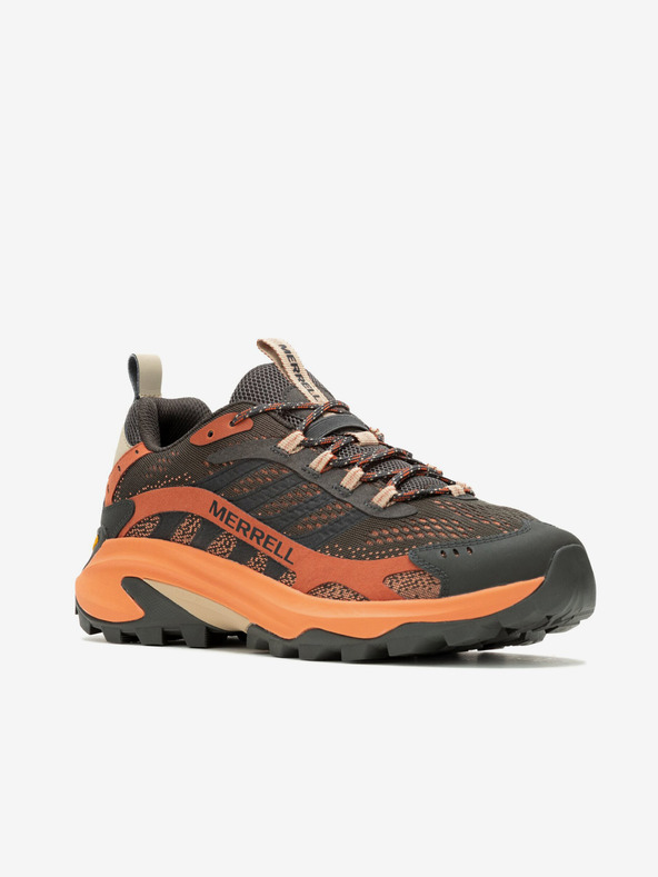 Merrell Oranžovo-sivé pánske outdoorové tenisky MERRELL Moab Speed 2