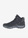 Merrell Čierne pánske outdoorové členkové tenisky MERRELL West Rim Sport Mid GTX