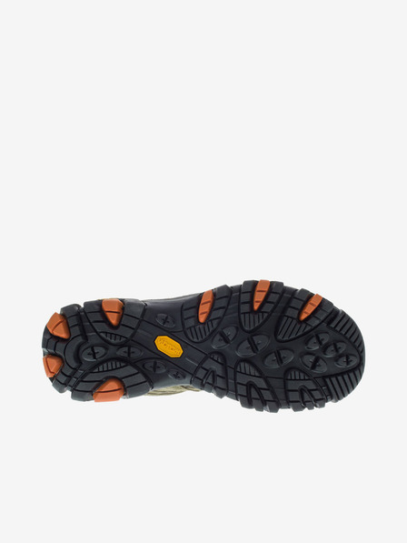 Merrell Zelené pánske členkové outdoorové tenisky MERRELL Moab 3 Mid GTX