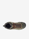Merrell Zelené pánske členkové outdoorové tenisky MERRELL Moab 3 Mid GTX