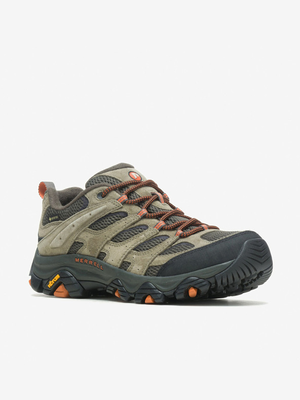 Merrell Zelené pánske outdoorové tenisky MERRELL Moab 3 GTX