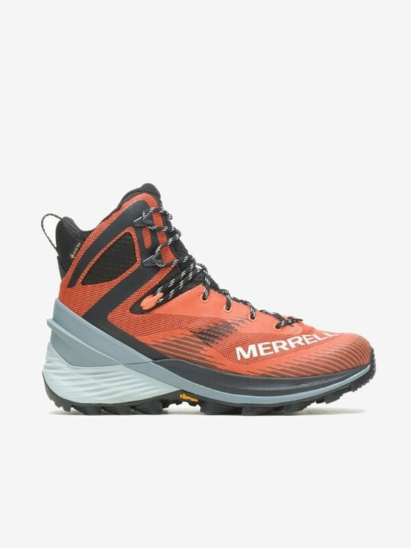 Merrell Oranžové pánske outdoorové členkové tenisky MERRELL Rogue Hiker Mid GTX