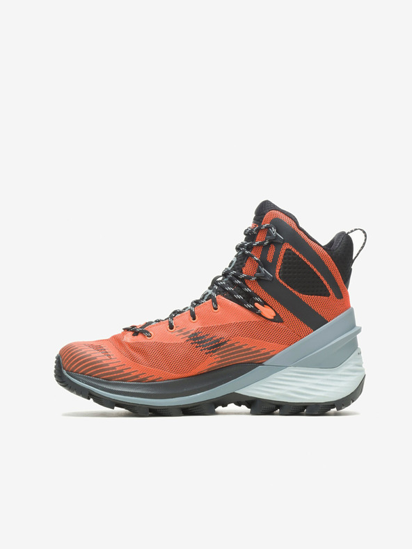 Merrell Oranžové pánske outdoorové členkové tenisky MERRELL Rogue Hiker Mid GTX