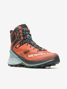Merrell Oranžové pánske outdoorové členkové tenisky MERRELL Rogue Hiker Mid GTX