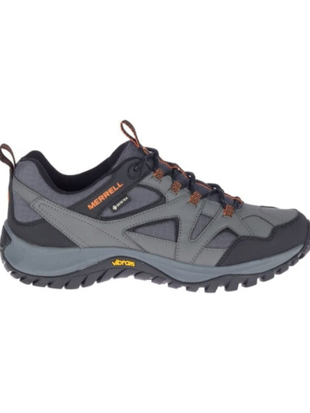 Merrell Šedé pánske outdoorové tenisky MERRELL Bryce Radius GTX