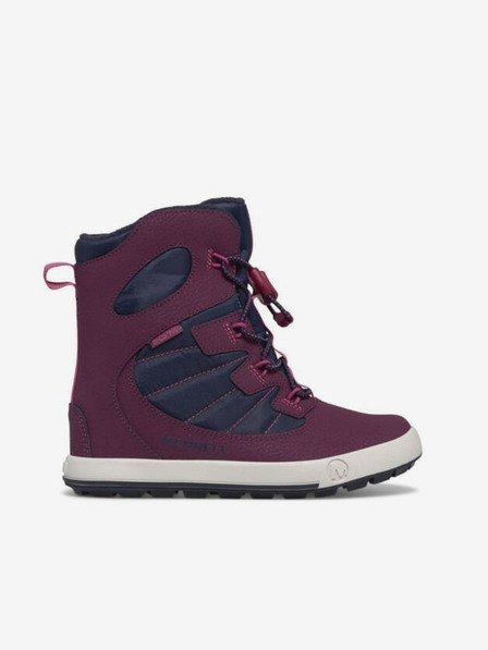 Merrell Fialové detské snehule MERRELL Snow Bank 4.0 Waterproof