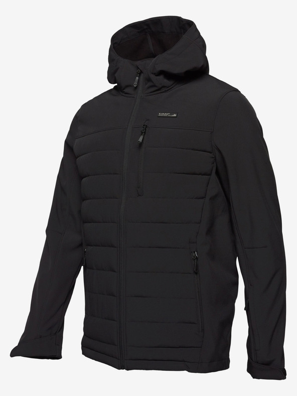 Loap Pánska lyžiarska bunda LOAP LUHEL Čierna/tmavosivá