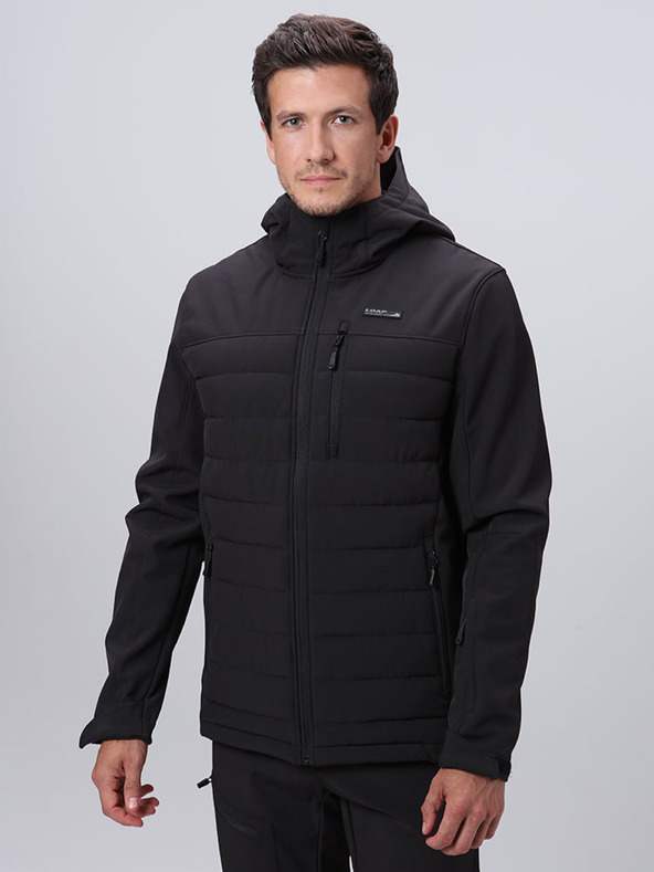 Loap Pánska lyžiarska bunda LOAP LUHEL Čierna/tmavosivá