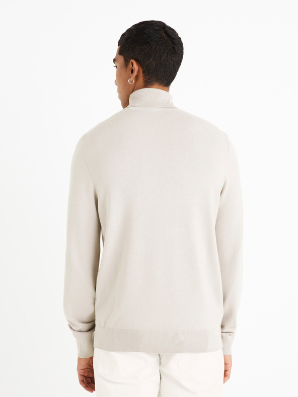 Celio Béžový pánsky rolák Celio Cerouley