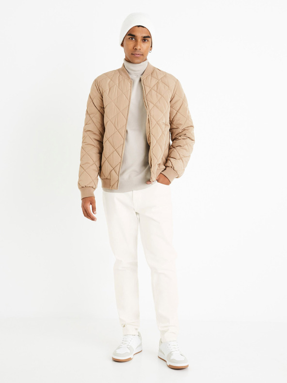 Celio Béžový pánsky rolák Celio Cerouley