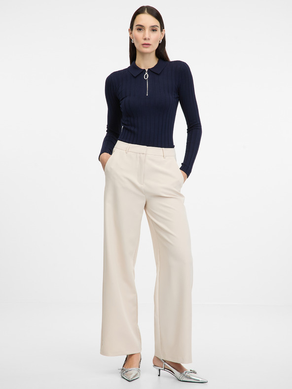 Orsay Tmavo modrý dámsky sveter ORSAY