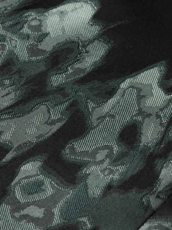 Scotch & Soda Zeleno-čierne dámske vzorované sako Scotch & Soda