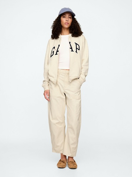 GAP Mikina s logom a fleece GAP