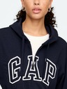 GAP Mikina s logom a fleece GAP