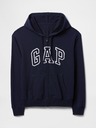 GAP Mikina s logom a fleece GAP