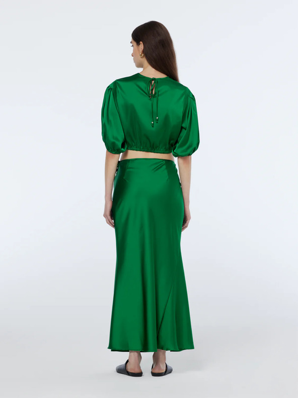 Scotch & Soda Zelená dámska blúzka Scotch & Soda