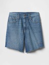 GAP Džínsové kraťasy Loose Bermuda GAP