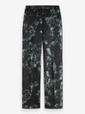 Scotch & Soda Zeleno-čierne dámske vzorované nohavice Scotch & Soda
