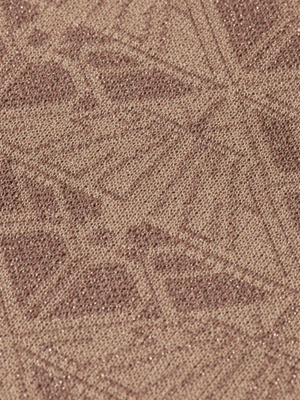 Scotch & Soda Hnedé dámske vzorované pletené nohavice Scotch & Soda