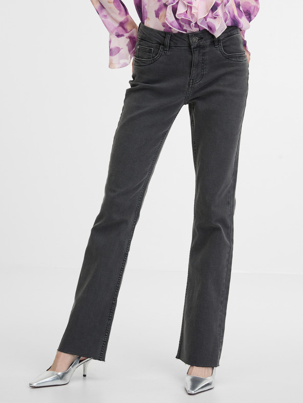 Orsay Čierne dámske bootcut džínsy ORSAY