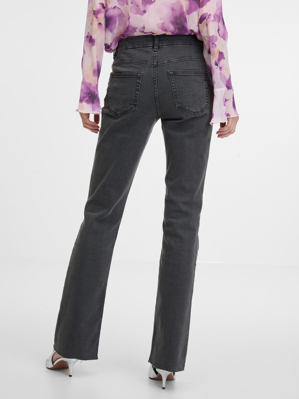 Orsay Čierne dámske bootcut džínsy ORSAY