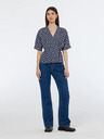 Scotch & Soda Modré dámske džínsy s výstrihom Scotch & Soda