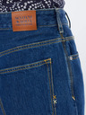 Scotch & Soda Modré dámske džínsy s výstrihom Scotch & Soda