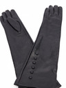 Orsay Čierne dámske dlhé rukavice ORSAY