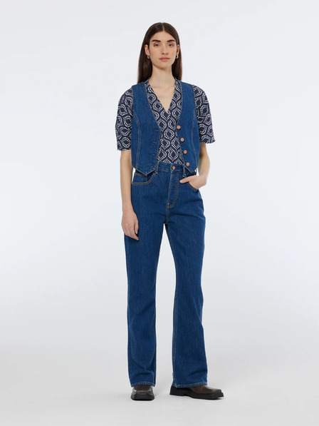 Scotch & Soda Scotch & Soda modrá dámska džínsová vesta