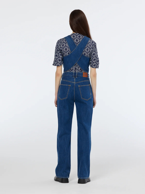 Scotch & Soda Scotch & Soda modrá dámska džínsová vesta