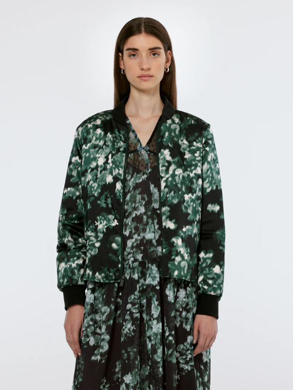 Scotch & Soda Zelené dámske obojstranné bombery Scotch & Soda