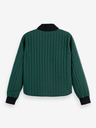 Scotch & Soda Zelené dámske obojstranné bombery Scotch & Soda