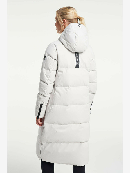 Tenson Dámsky Zimný Lifestylový Kabát TENSON Shanna Down Coat W Svetlo Sivý