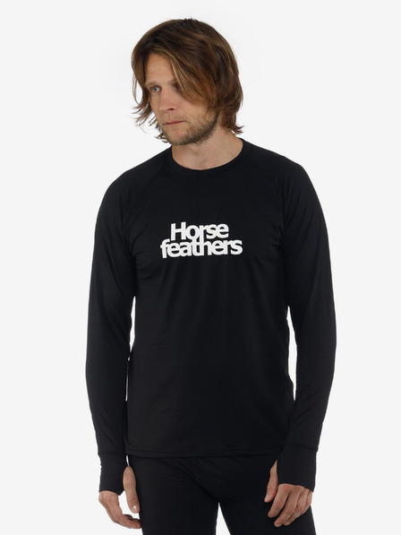 Horsefeathers Termotričko Riley - čierne veľkosť L HORSEFEATHERS