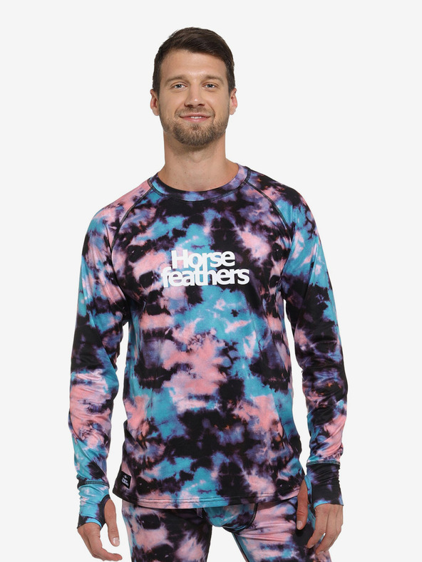 Horsefeathers Termo tričko Riley - aquacolor veľkosť L HORSEFEATHERS