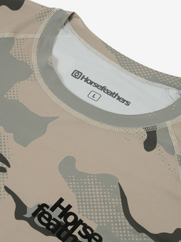 Horsefeathers Termokošeľa Riley - púštna kamufláž veľkosť L HORSEFEATHERS