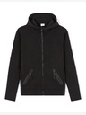 Celio Čierna pánska mikina na zips s kapucňou Celio Lenewyoke