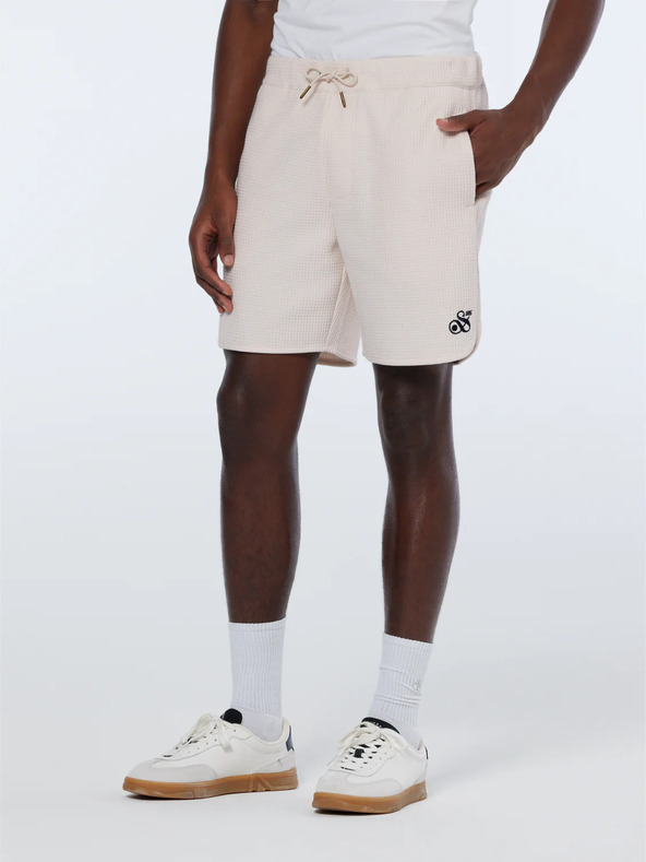 Scotch & Soda Krémové pánske šortky Scotch & Soda