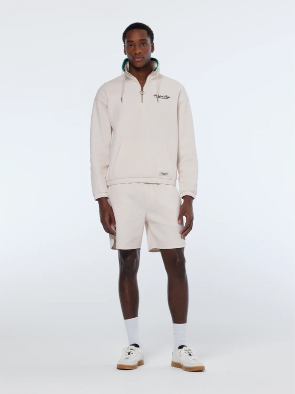 Scotch & Soda Krémové pánske šortky Scotch & Soda