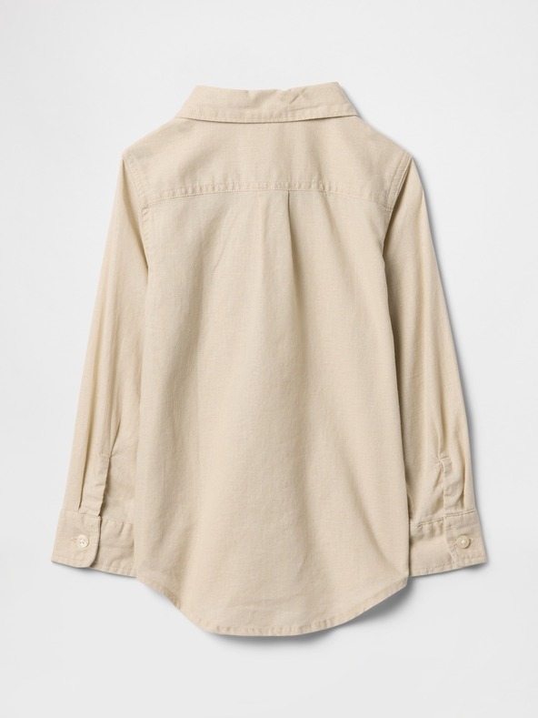 GAP Baby ľanová košeľa GAP