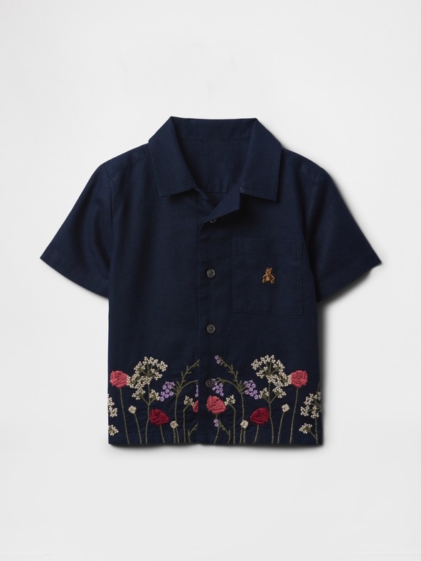 GAP Baby ľanová košeľa GAP