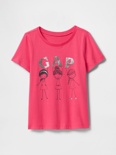 GAP Baby tričko s logom GAP
