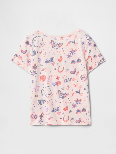 GAP Baby tričko s logom GAP