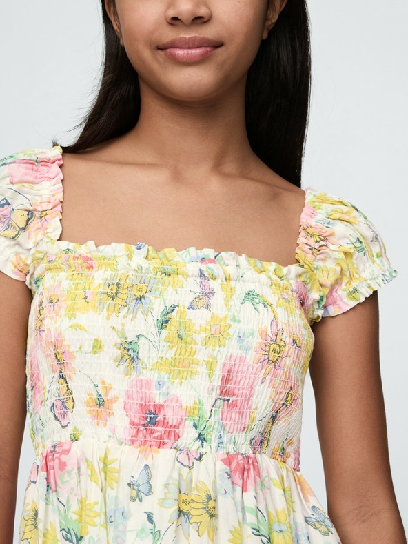 GAP Detské midi šaty GAP