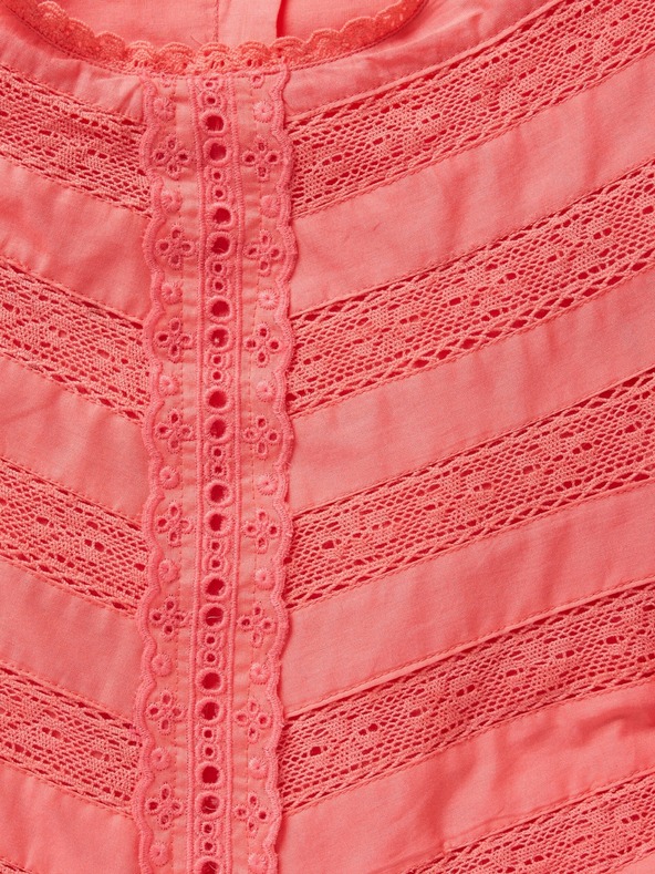 GAP Detské šaty s čipkou GAP