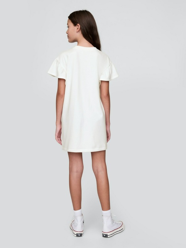 GAP Detské oversize mikinové šaty GAP