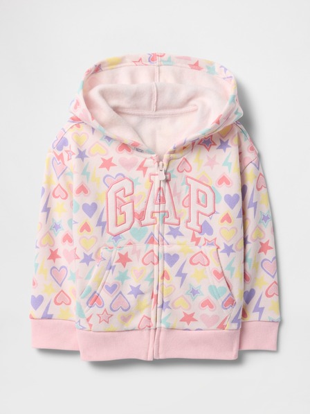GAP Baby mikina s logom GAP