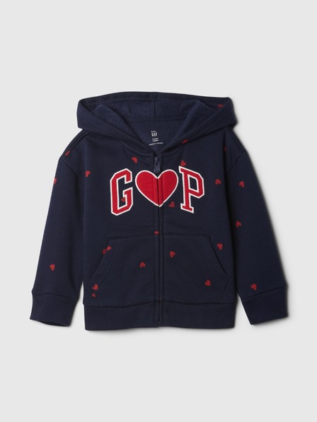GAP Baby mikina s logom GAP